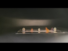 سقف شومینه معلق اتانول معلق پیله ای بالا نصب شده